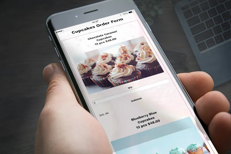 A mobile friendly form is an excellent solution for users who are on the go, and need to fill out a quick form without having to use their larger device.
